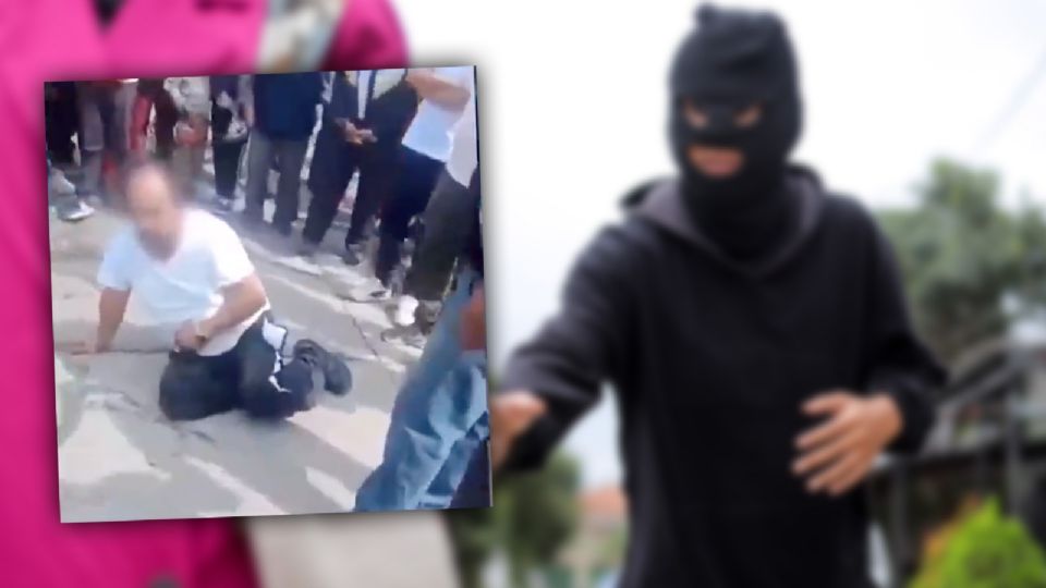 A pesar de que algunos pedían que lo dejaran ir, la Policía Municipal intervino y lo trasladó ante las autoridades.