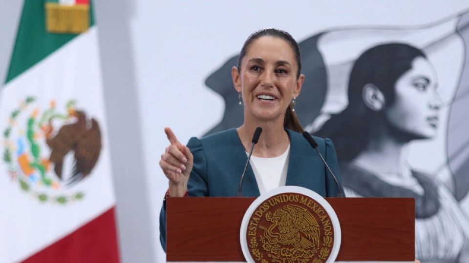 Claudia Sheinbaum, presidenta constitucional de los Estados Unidos Mexicanos.