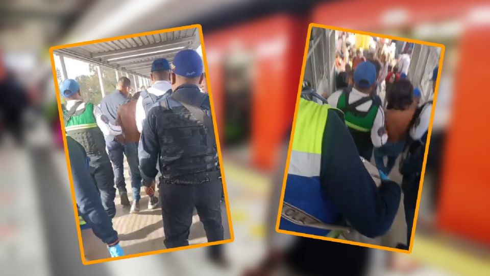 El STC Metro exhortó a los usuarios a no ingresar a la zona de vías bajo ninguna circunstancia