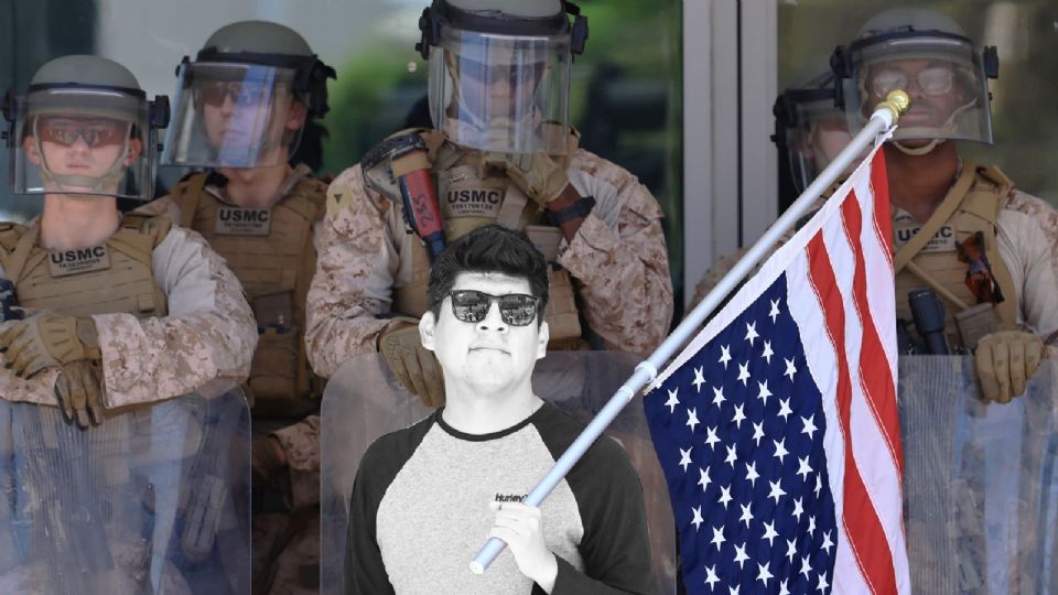 Militarización de la ciudad de Los Ángeles.