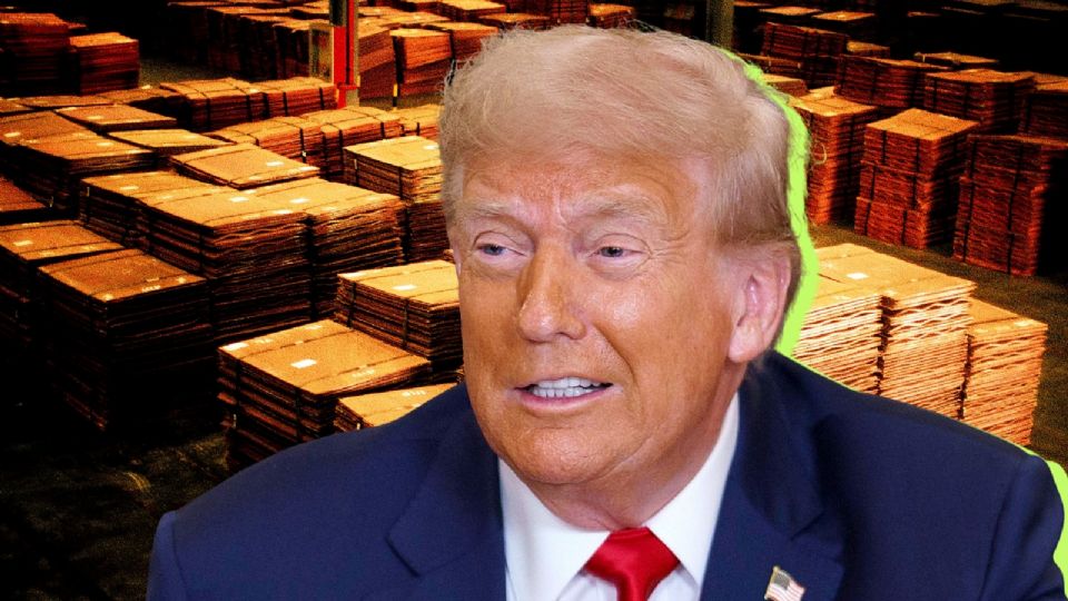 Donald Trump anuncia aranceles al cobre.