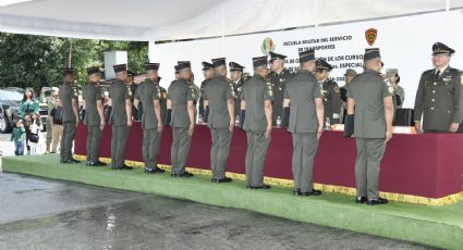 Concluyen cursos de formación de sargentos del Servicio de Transportes