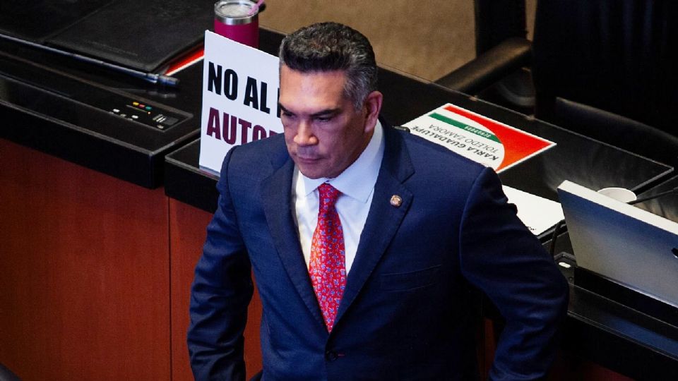 Alejandro Moreno, líder nacional del PRI.