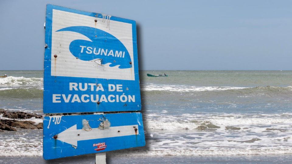 Familia va a ver un tsunami.