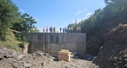 Rehabilitan represa en Guadalupe para evitar inundaciones por lluvias