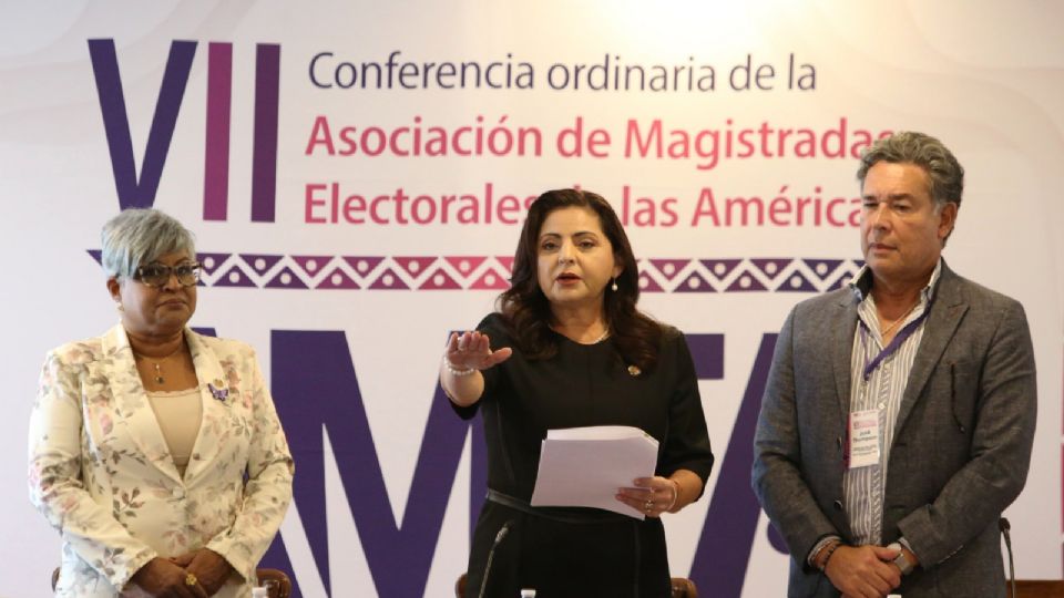 Mónica Soto, presidenta del TEPJF, asume la presidencia de la Asociación de Magistradas Electorales de las Américas.