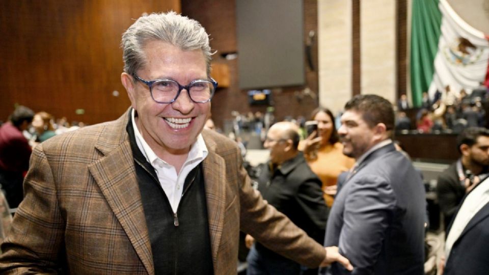 Ricardo Monreal, coordinador parlamentario de la fracción de Morena.