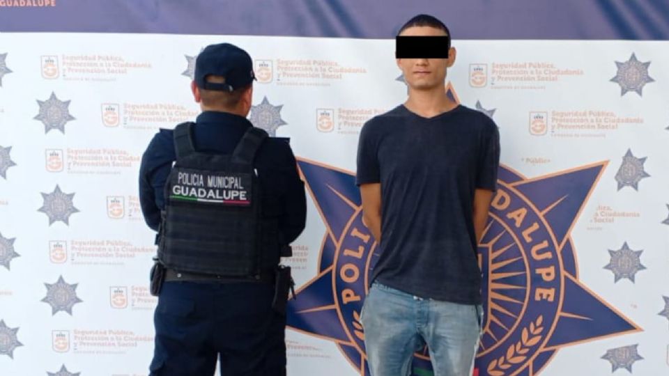 Carlos Alberto de 26 años, fue detenido en Nuevo Almaguer tras ser acusado de asaltar a una menor con violencia.