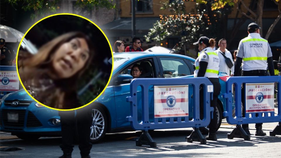 “Soy senadora, me votaron”: su argumento frente a la policía.
