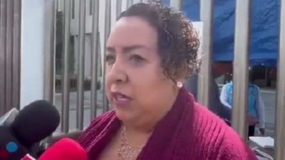 Fabiola Villa, defensora de derechos humanos y abogada del caso Fernandito que fue apartada del mismo esta mañana.
