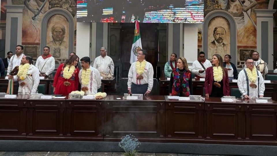 La ministra de la SCJN, Yasmín Esquivel, asistió a una sesión deliberativa de la Sala de Asuntos Indígenas (SAI) del Estado de México.