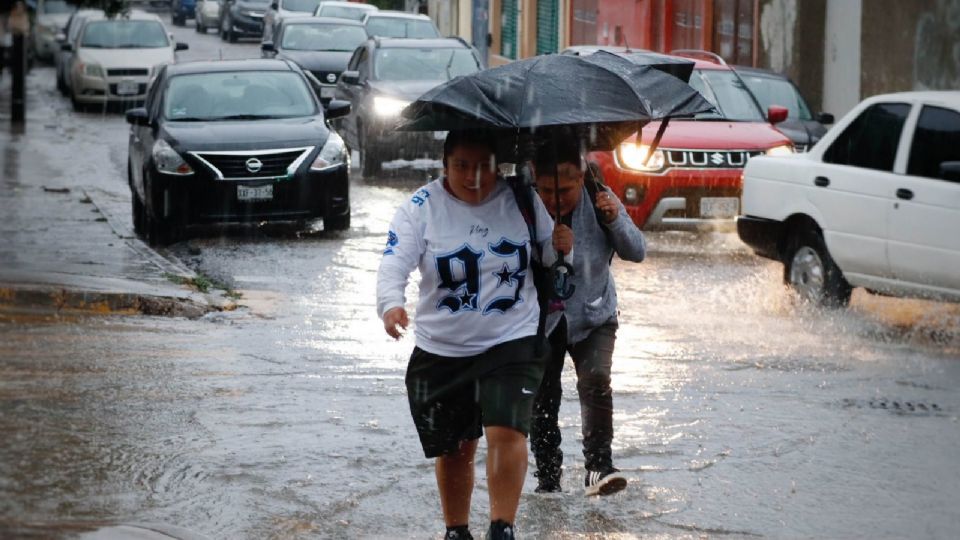La SGIRPC recomendó barrer coladeras y mantenlas libres de basura.