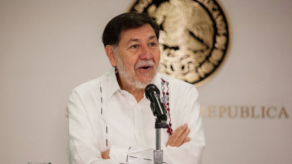 Gerardo Fernández Noroña, presidente del Senado de la República.