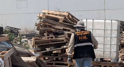 Clausuran negocio de tarimas en Santa Catarina por operar sin permisos