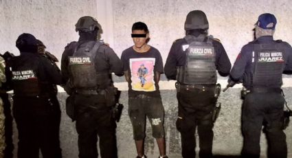 Joven de 26 años es sorprendido con arma de fuego durante operativo de seguridad en Juárez