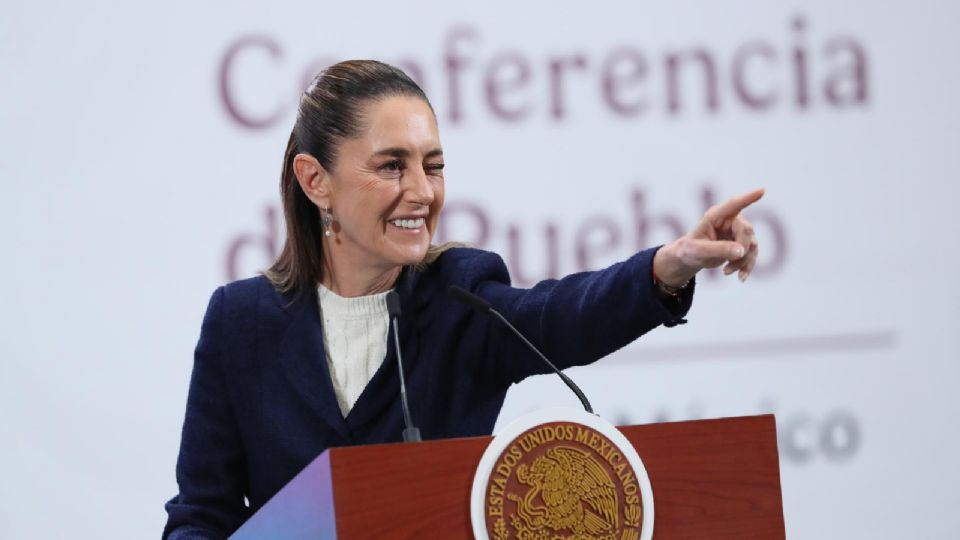 Claudia Sheinbaum, presidenta de México.