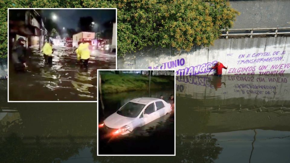 PAN en la CDMX denuncia que ni el gobierno local ni el federal han resuelto el problema de las inundaciones en la ciudad.