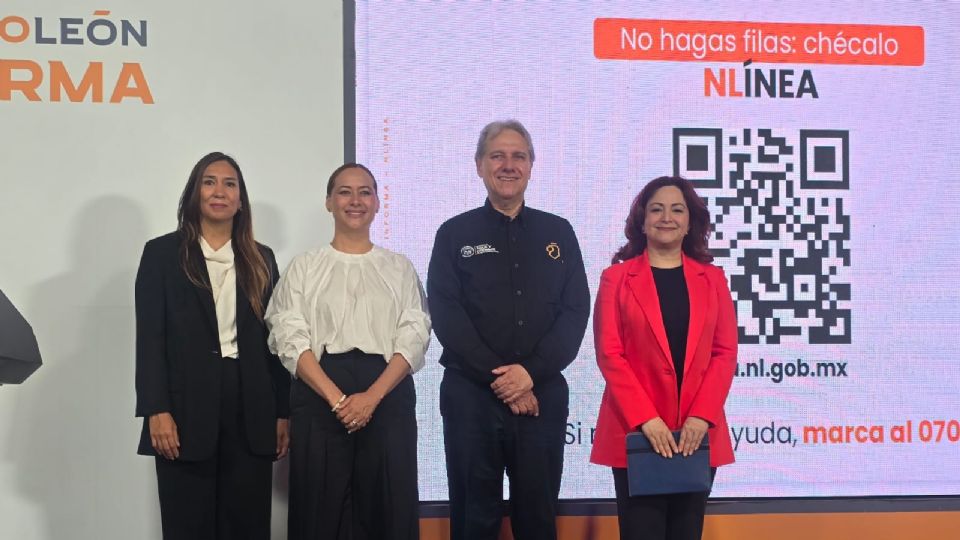 Los titulares de las depencias estatales explicaron los beneficios de la plataforma NLínea.