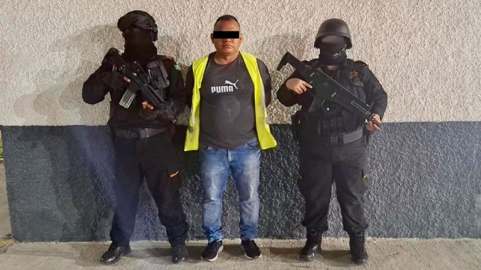 El detenido fue identificado como Eutiquio “N” de 41 años.
