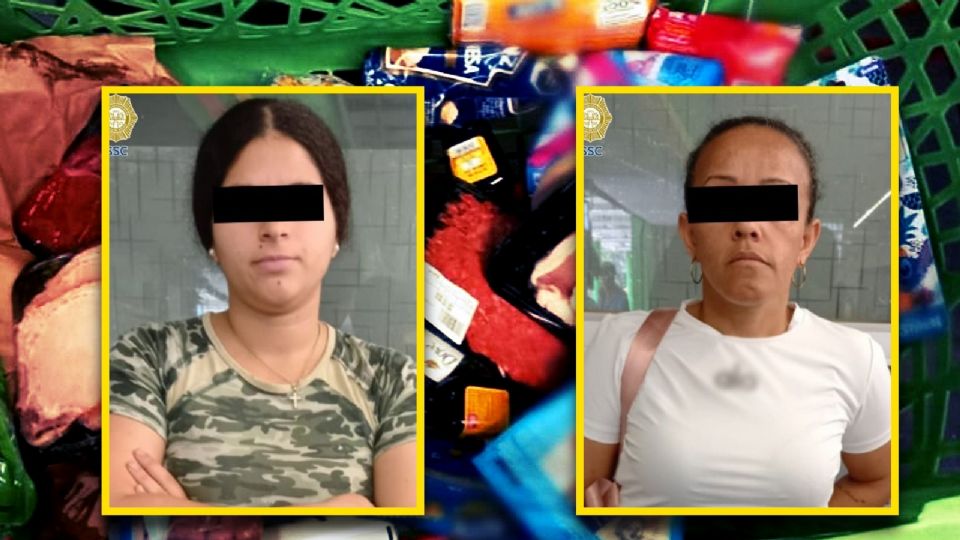 Venezolanas detenidas por robo hormiga.