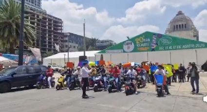 Protestan poseedores de scooters y bicicletas eléctricas por regulación