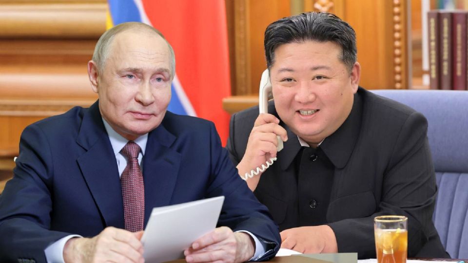 Putin felicitó a Kim Jong-un por el próximo 80 aniversario de la liberación de Corea del dominio japonés.