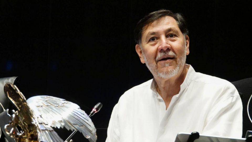 Gerardo Fernández Noroña, presidente de la mesa directiva Senado de la República.