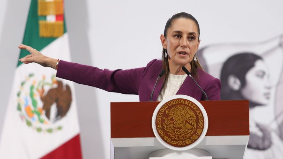 Claudia Sheinbaum, presidenta de México.