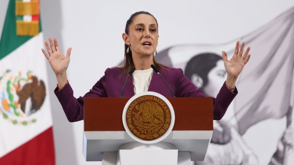 Claudia Sheinbaum, presidenta de México.