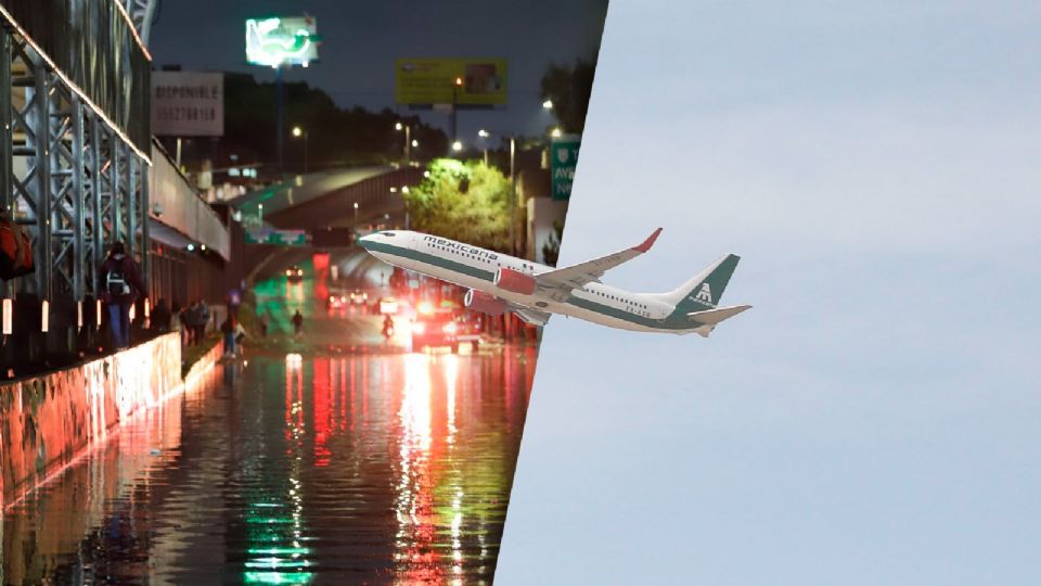 Las lluvias en México exponen vulnerabilidades en el aeropuerto.