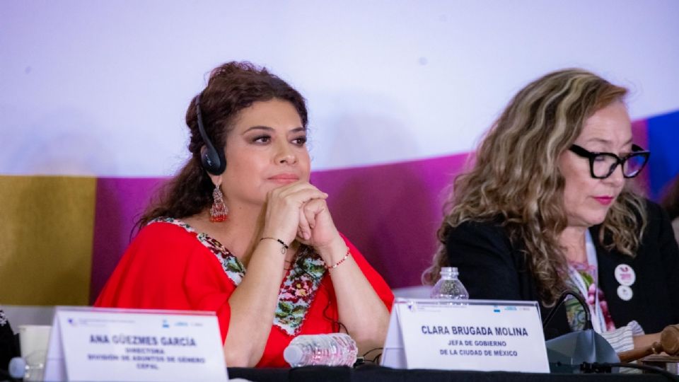 Clara Brugada, Jefa de Gobierno de la CDMX.