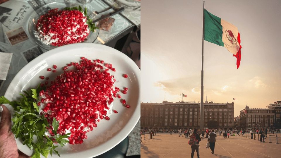 Chiles en nogada en la CDMX