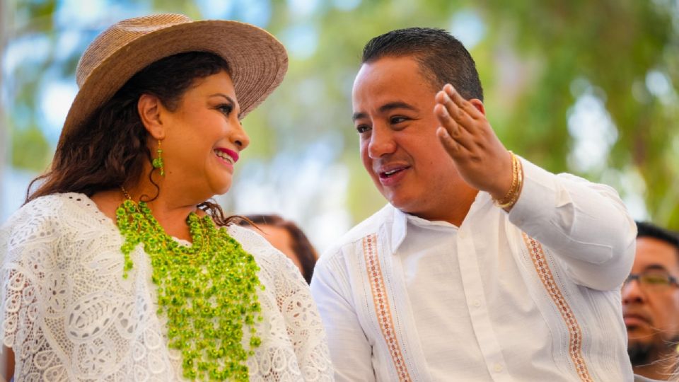 Janecarlo Lozano y Clara Brugada.
