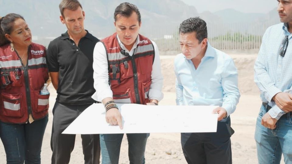El alcalde Manuel Guerra Cavazos anunció la construcción del Tanque Fraile II-B en García, proyecto que asegurará agua potable para miles de familias.