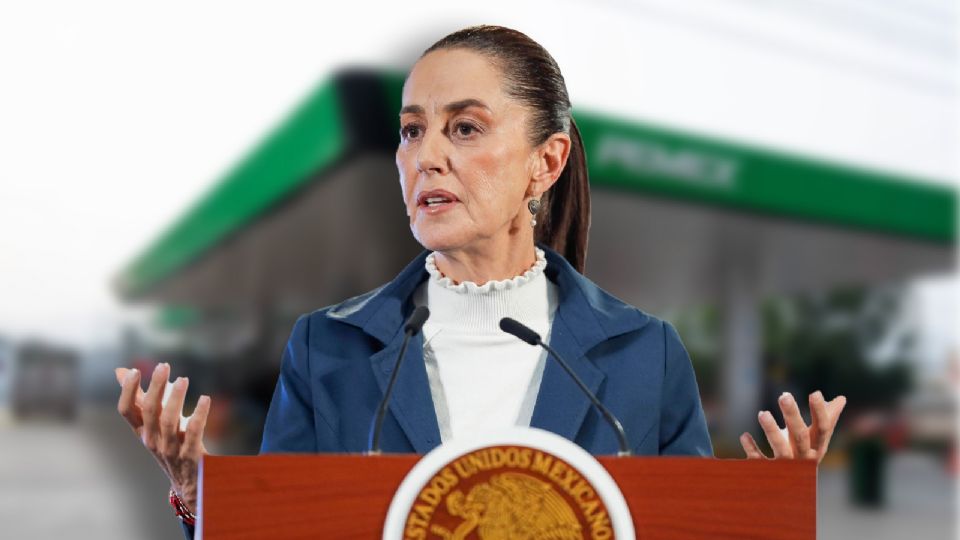 Claudia Sheinbaum explica desabasto de combustible.