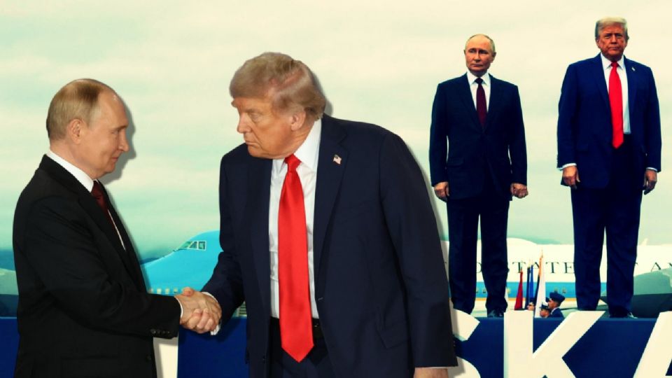 Presidentes de Estados Unidos, Donald Trump, y Rusia, Vladimir Putin.