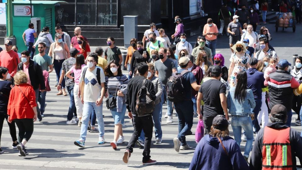 Peatones en la Ciudad de México.