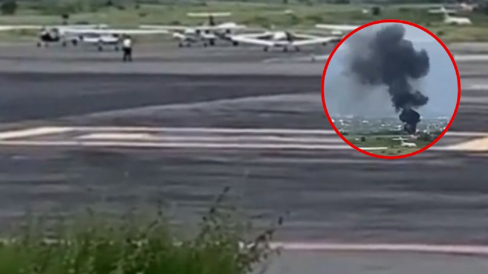 De acuerdo con reportes preliminares, la aeronave presentó fallas.