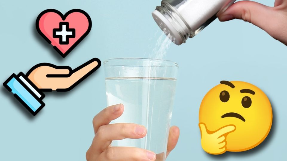 Ya sea del Himalaya o de mesa, esto le pasaría a tu cuerpo si tomas al menos un vaso de agua con sal todos los días.