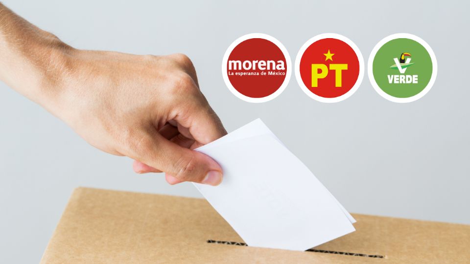 Anabel Alcocer, dirigente de Morena en Nuevo León, confirmó la alianza con PT y PVEM y destacó el crecimiento de la militancia.