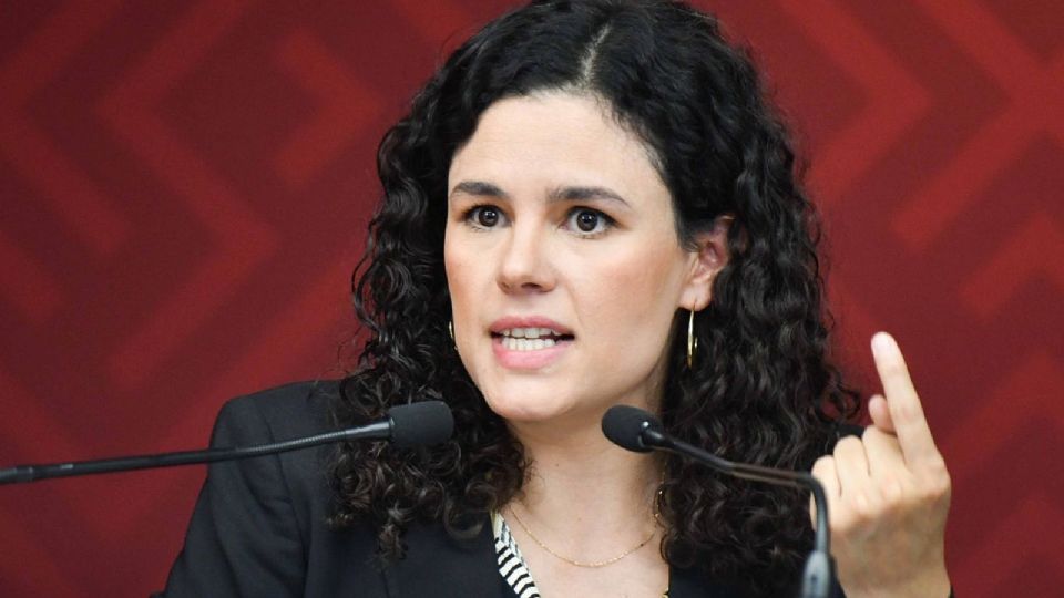 Luisa María Alcalde Luján, líder nacional de Morena.