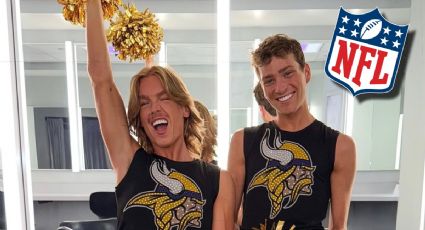 Vikings incluye a dos hombres como porristas y desatan una ola de críticas