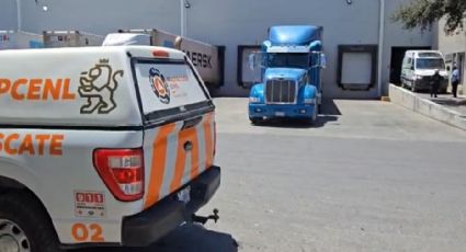 Hombre muere aplastado por montacargas en Escobedo