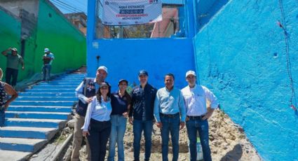 Monterrey pinta 1,700 fachadas y mejora espacios públicos en la colonia Independencia