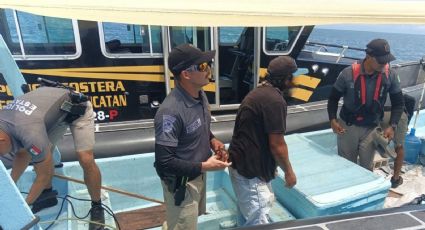 Semar retiene a dos embarcaciones con productos marinos sin autorización