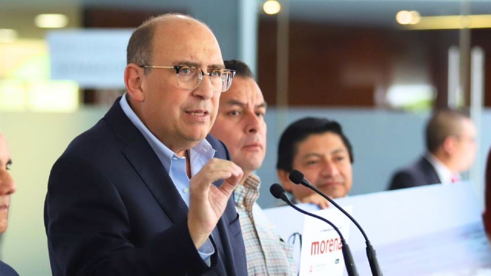 Rubén Moreira, coordinador de los diputados del PRI.