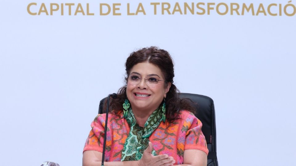 Clara Brugada, Jefa de Gobierno de la CDMX.