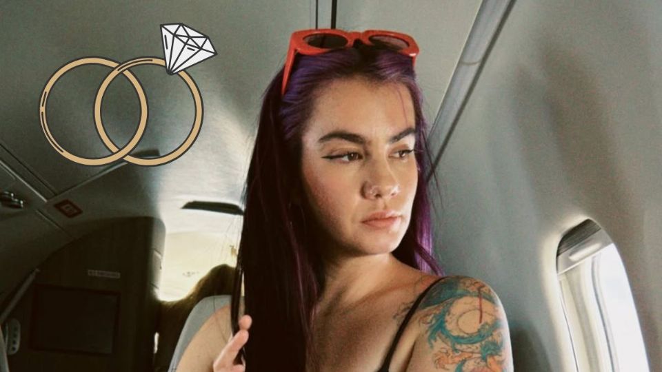 Hermana de Gala Montes presume su anillo de compromiso en redes sociales