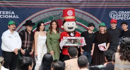 Presentan en Nuevo León el sorteo de Lotería Nacional: 'México con M de Migrante'