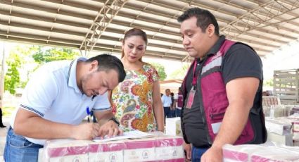 Avanza entrega de paquetes escolares del programa “Bienestar en tu Escuela”